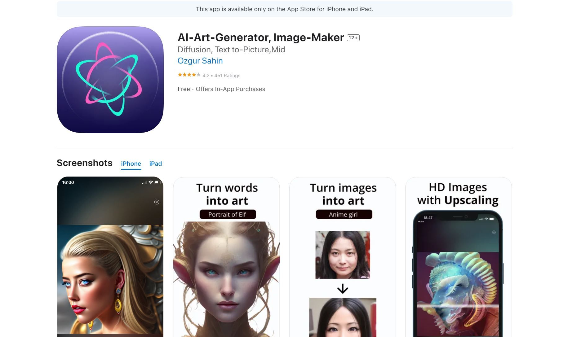 AI Art Generator | Image-Maker