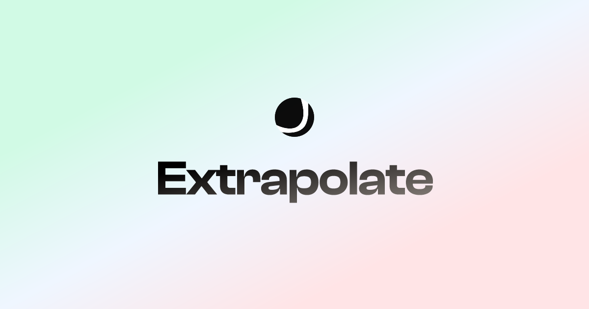 Extrapolate