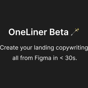 OneLiner (For Figma)