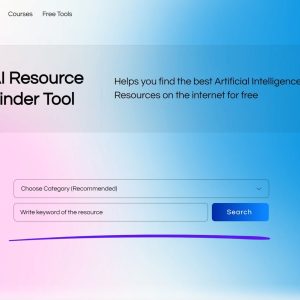 AI Resource Finder Tool
